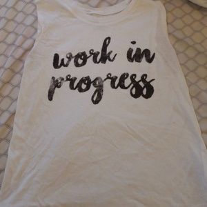 ◇Work in progress ◇ work out tank